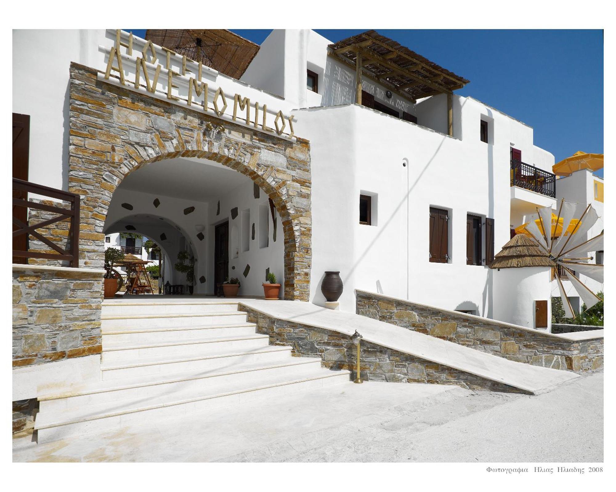 Anemomilos Beach Hotel Agia Anna  Exterior photo
